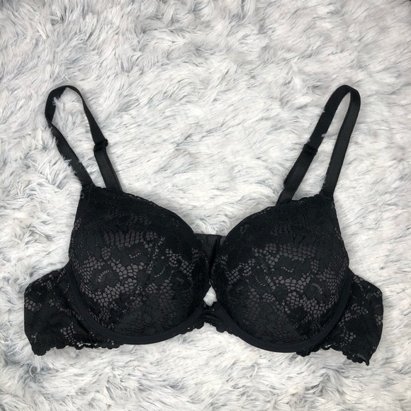 Torrid Black Lace Underwire Bra with Adjustable Straps - Picture 1 of 7